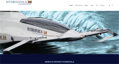 Desktop Screenshot of hydrofoil.com